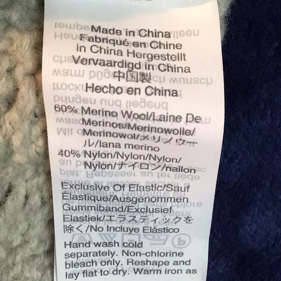 J. Crew embellished wool 🍀 Irish fishermen sweater - Picture 8 of 9